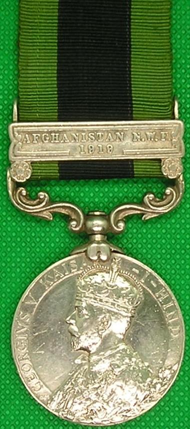 IGS AFGHANISTAN NWF 1919, N.STAFFORDSHIRE.REGT