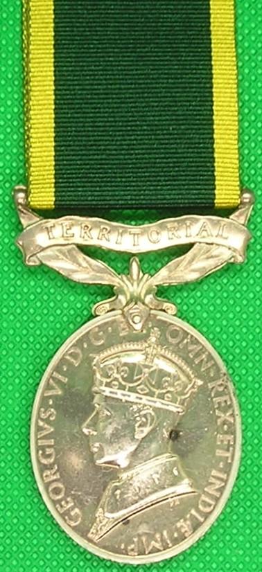 GVIR 1st TYPE EFFICIENCY MEDAL, NORTH STAFFORDSHIRE REGT