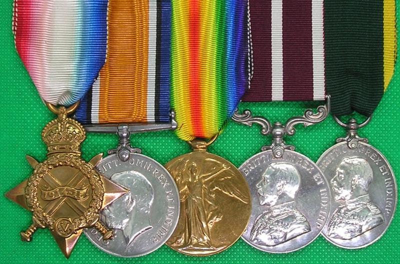 WW1 MSM & TFEM GROUP, 8th H.L.I & 1/7th ROYAL SCOTS, FROM KIRKEFIELD BANK