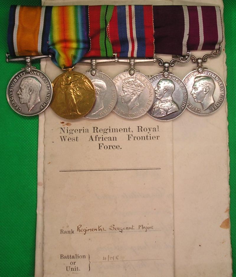 WW1 & WW2 LS&GC & MSM GROUP, W.RIDING.R / WO.CL.1 NIGERIA REGT & RA OFFICER, WITH ORIGINAL WARRANT
