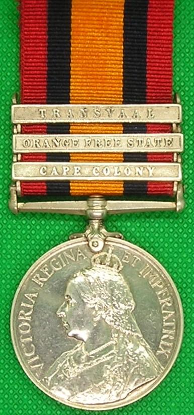 3 BAR QSA, NORTHUMBERLAND FUSILIERS