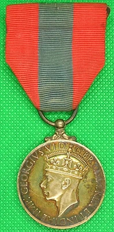 GVIR 1st TYPE IMPERIAL SERVICE MEDAL, A POSTMAN FROM BLACKPOOL