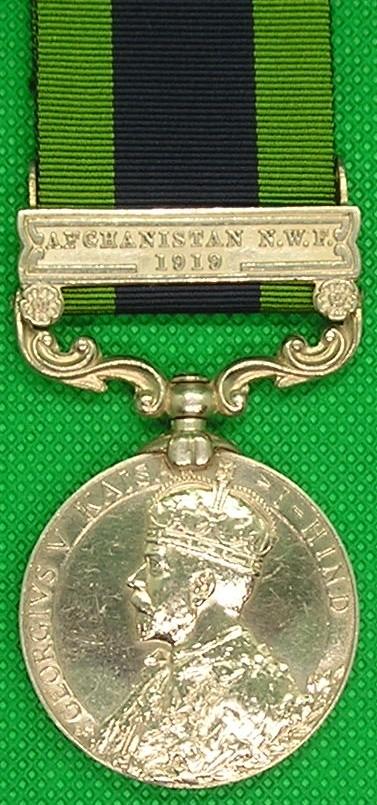 IGS AFGHANISTAN NWF 1919, N.STAFFORDSHIRE.REGT