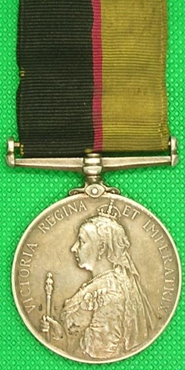 QUEEN'S SUDAN, 1st NORTH STAFFORDSHIRE REGIMENT