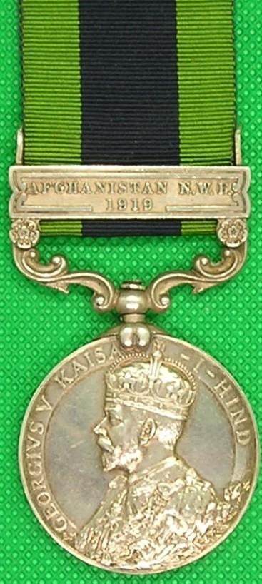 IGS AFGHANISTAN NWF 1919, N.STAFFORDSHIRE.REGT
