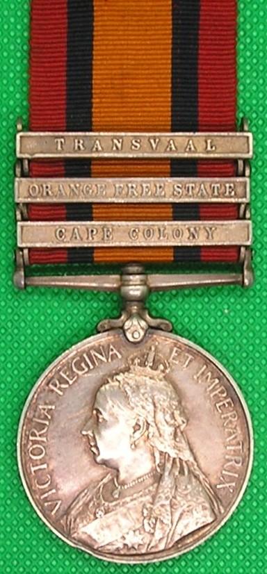 3 BAR QSA, NORTH STAFFORDSHIRE REGIMENT