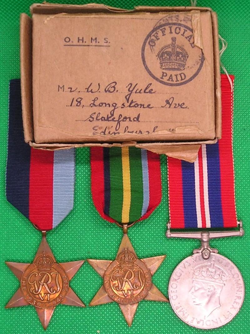 MINT BOXED WW2 JAPANESE PRISONER OF WAR GROUP, 197th FIELD AMBULANCE