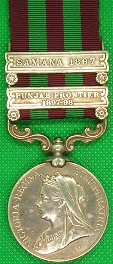 2 BAR IGS 1895, 2nd ROYAL IRISH REGIMENT, K.I.A F&F 23-8-1914