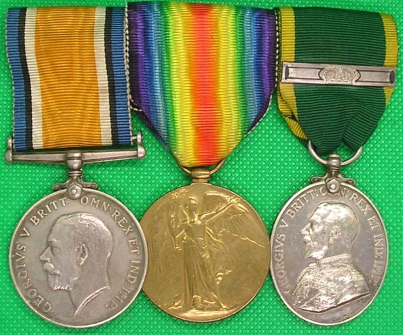 WW1 PAIR & GVR T.F.E.M & BAR, 1/5th E.LANC.REGT