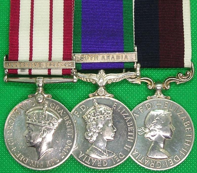 NGS PALESTINE 1945-48, GSM S.ARABIA & RAF LS&GC, RN & RAF