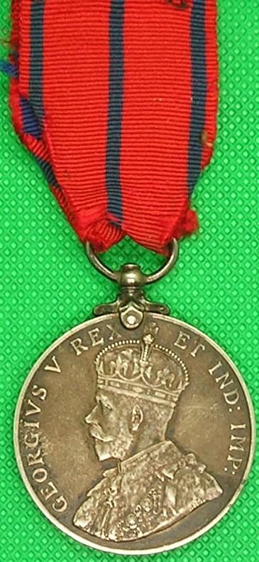 1911 CORONATION MEDAL, SCOTTISH POLICE