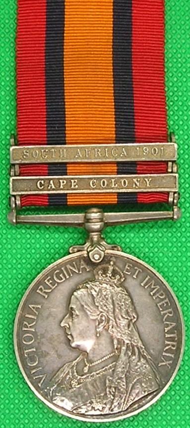 2 BAR QSA, CAPE COLONY CYCLIST CORPS
