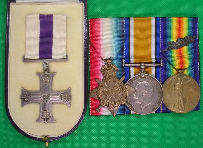 WW1 MILITARY CROSS & 1914-15 TRIO WITH M.I.D & A SUPERB CITATION, 13th & 20th ROYAL FUSILIERS OFFICER