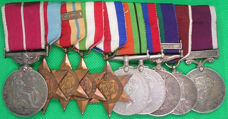 WW2 B.E.M & LONG SERVICE GROUP, 5th INDIAN DIV R.A.O.C, GREECE, EGYPT, IRAQ