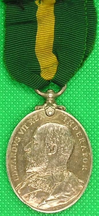 EVII TERRITORIAL EFFICIENCY MEDAL, 4th ROYAL HIGHLANDERS