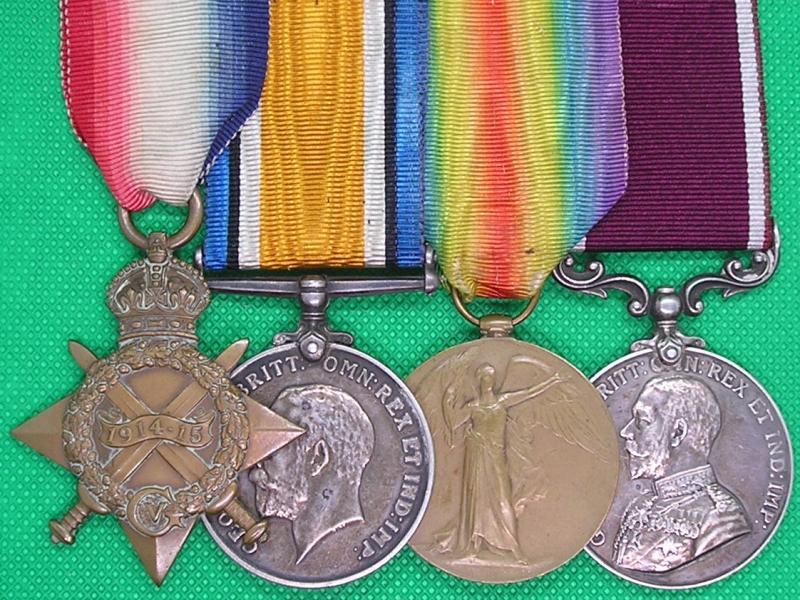 WW1 1914-15 TRIO & GVR LS&GC, C.S.MJR / WO.CL.2, 9th SEAFORTH HIGHRS, FROM GLASGOW