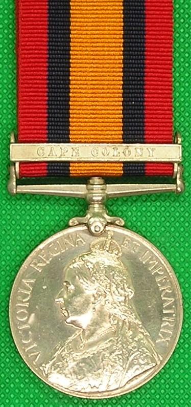 QSA CAPE COLONY, NORTH STAFFORDSHIRE REGT