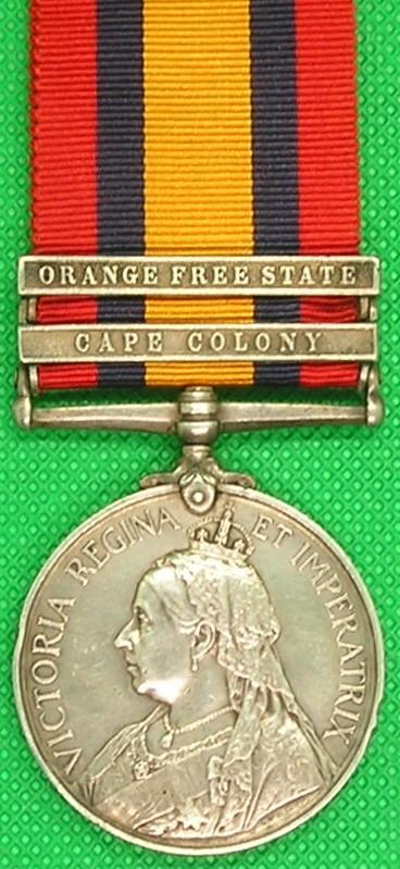 2 BAR QSA, NORTH STAFFORDSHIRE REGIMENT