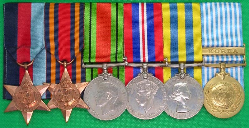 WW2 & KOREAN WAR GROUP, K.O.Y.L.I & 1st GLOUCESTER REGT, P.O.W ESCAPER IMJIN RIVER 1951