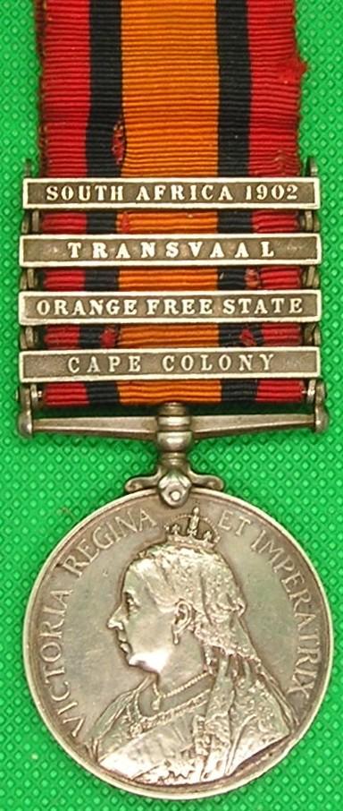4 BAR QSA, 1st CAMERON HIGHLANDERS