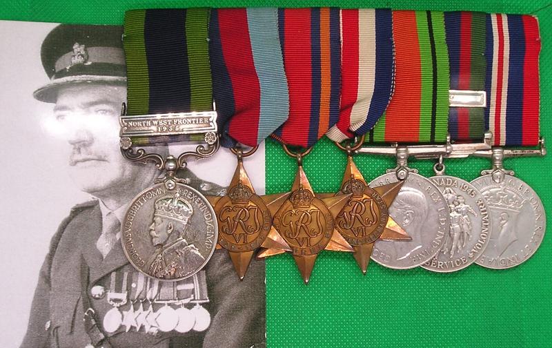 IGS NWF 1935 & WW2 GROUP, BRIGADIER ROWLETT, ROYAL CORPS OF SIGNALS