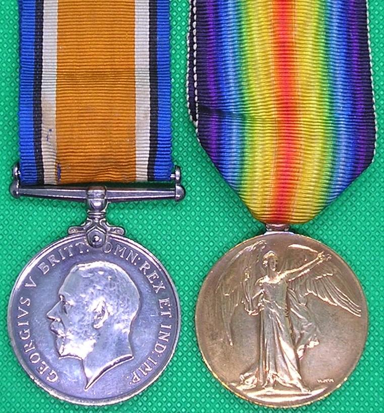 WW1 PAIR, 16th HIGHLAND LIGHT INFANTRY, 2nd GLASGOW PALS, FROM LANARK, TWICE WOUNDED