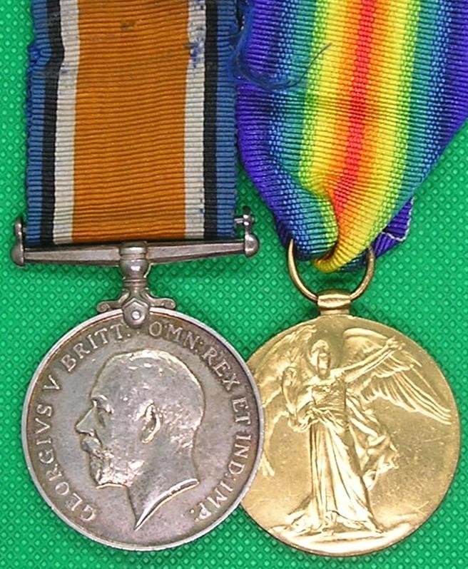 WW1 PAIR, R.N.A.S, FROM SWINDON