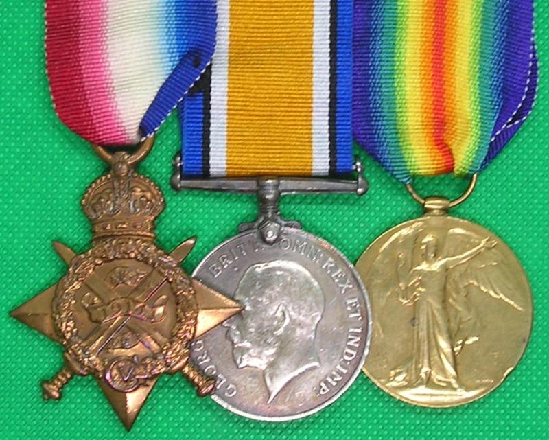 WW1 1914 TRIO, 13th GENERAL HOSPITAL R.A.M.C & R.A.F, FROM NEW CROSS