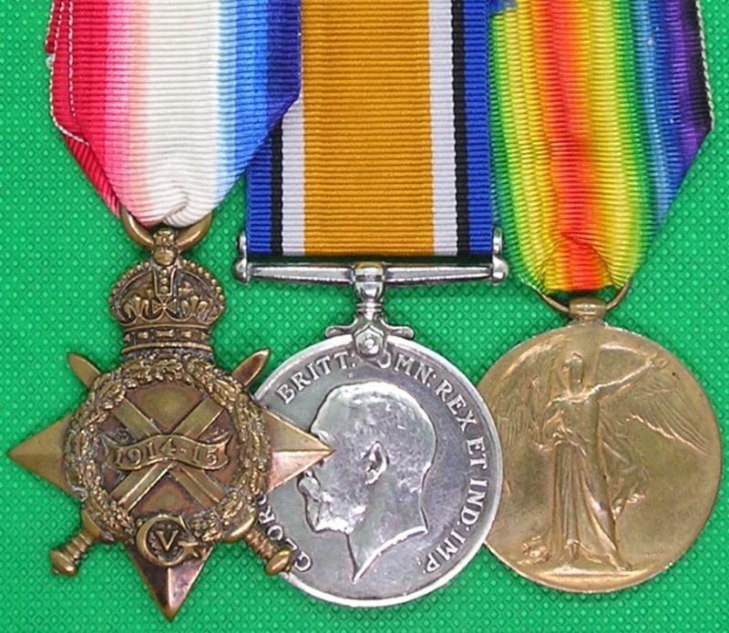 WW1 1914-15 TRIO, KING EDWARDS HORSE