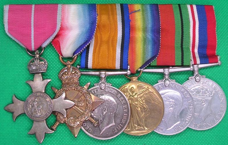 WW1 & WW2 ROYAL NAVY SURGEON LIEUTENANT COMMANDERS, O.B.E GROUP