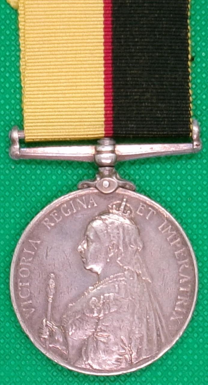 QUEEN'S SUDAN MEDAL, 16th COY, EASTERN DIV, ROYAL ARTILLERY