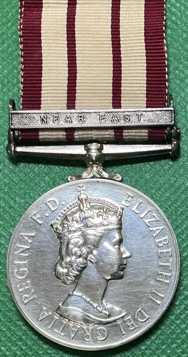 EIIR NGS NEAR EAST, ROYAL NAVY