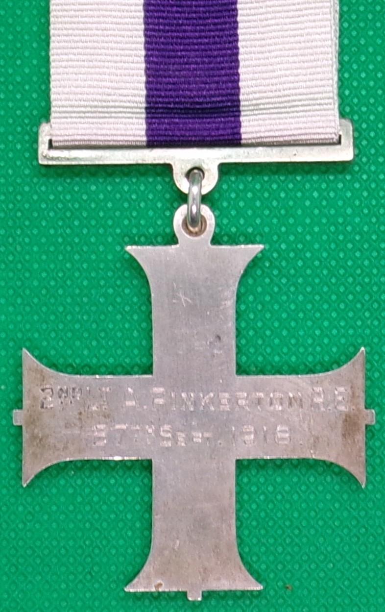 GVR WW1 MILITARY CROSS, Q SPECIAL COMPANY, ROYAL ENGINEERS, FROM EDGBASTON