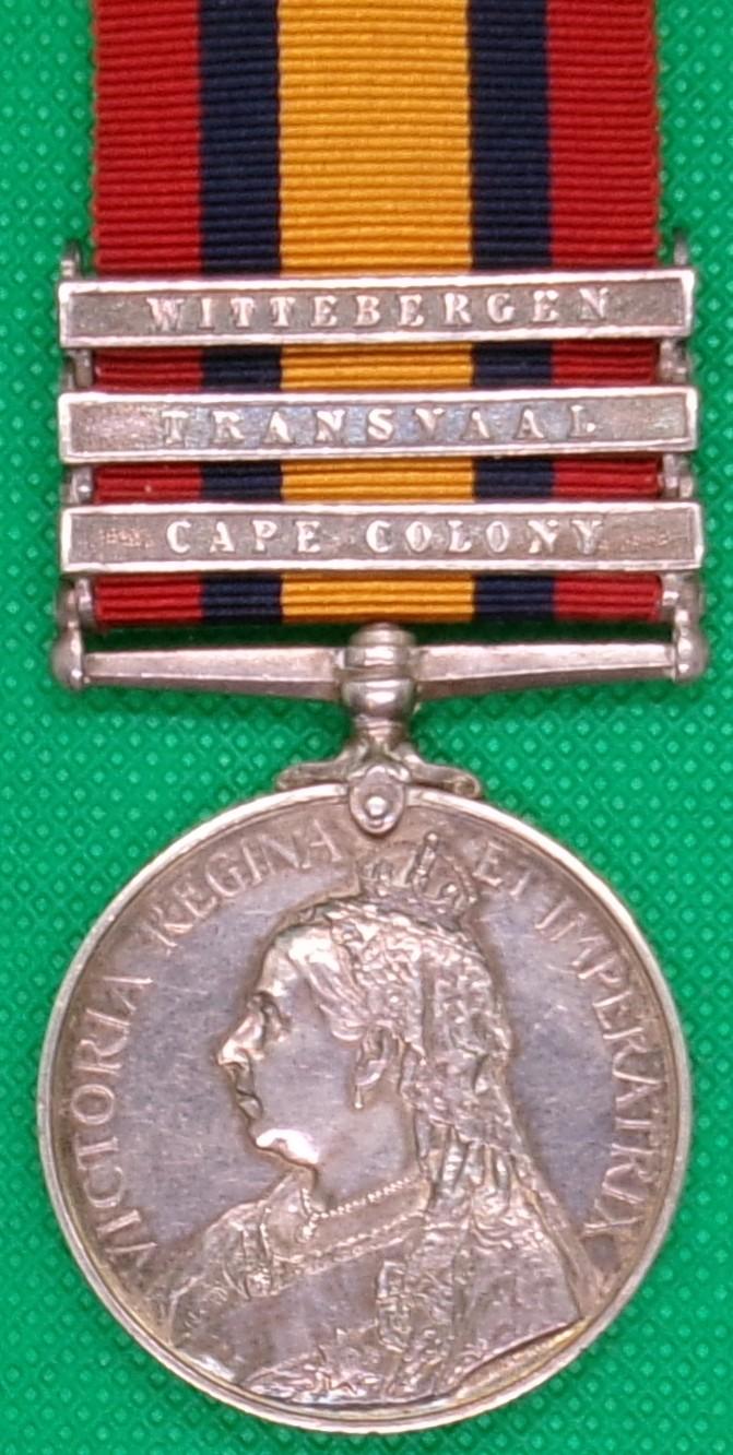 3 BAR QSA, MANCHESTER REGIMENT