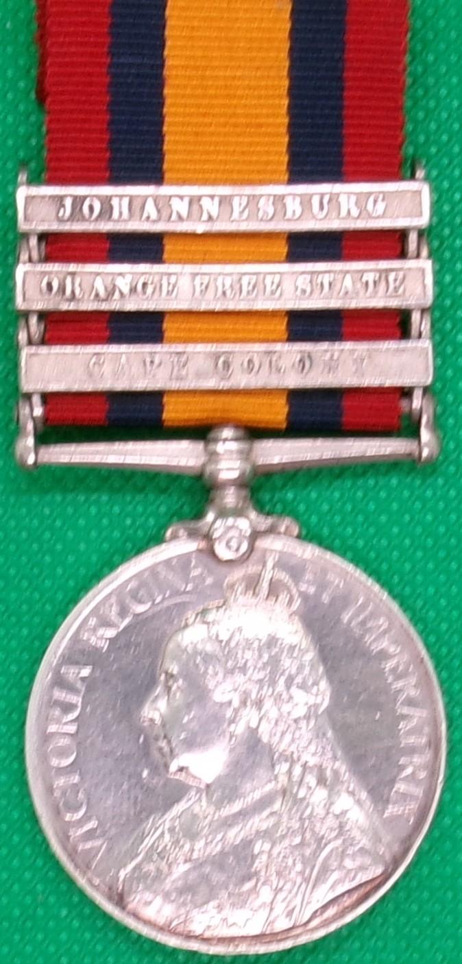3 BAR QSA, NORTH STAFFORDSHIRE REGIMENT