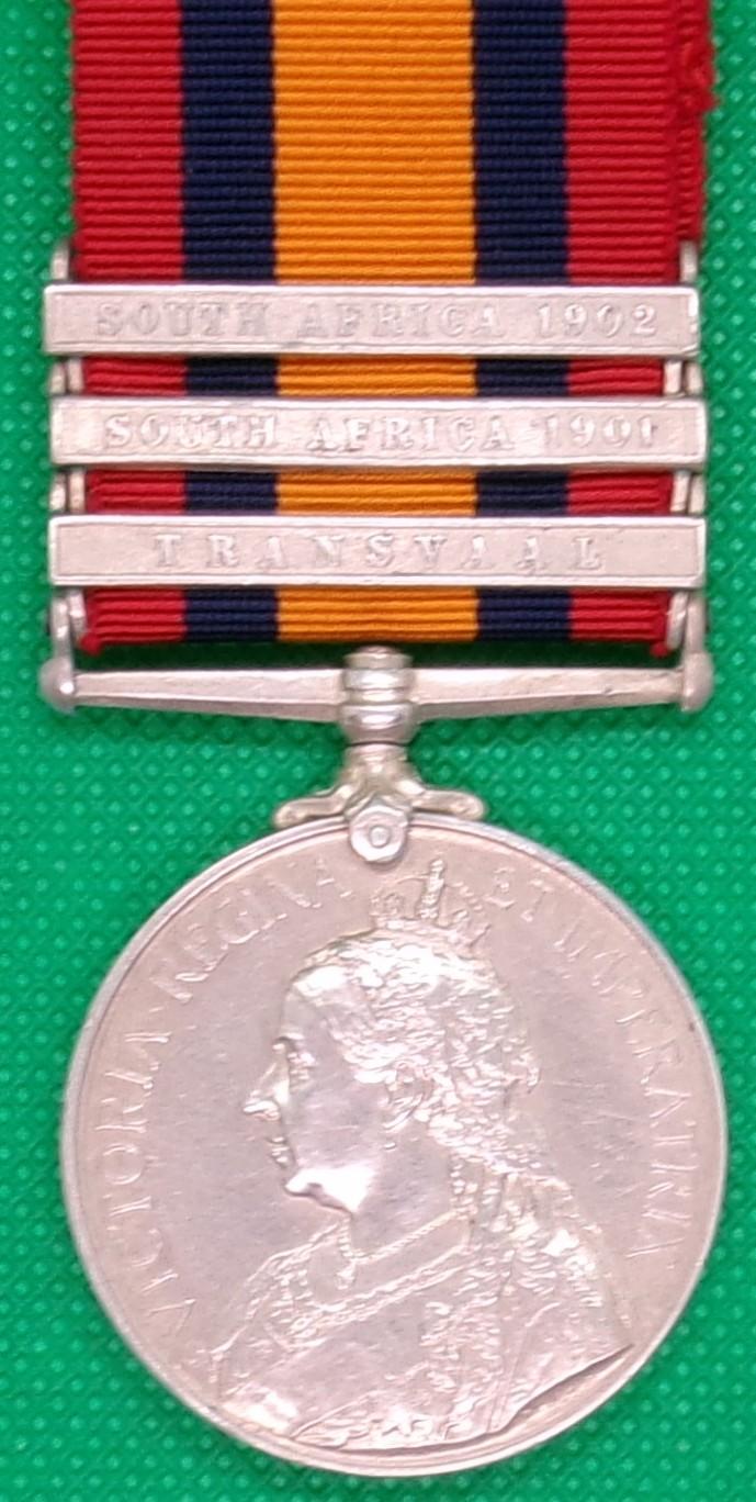 3 BAR QSA, NORTH STAFFORDSHIRE REGIMENT