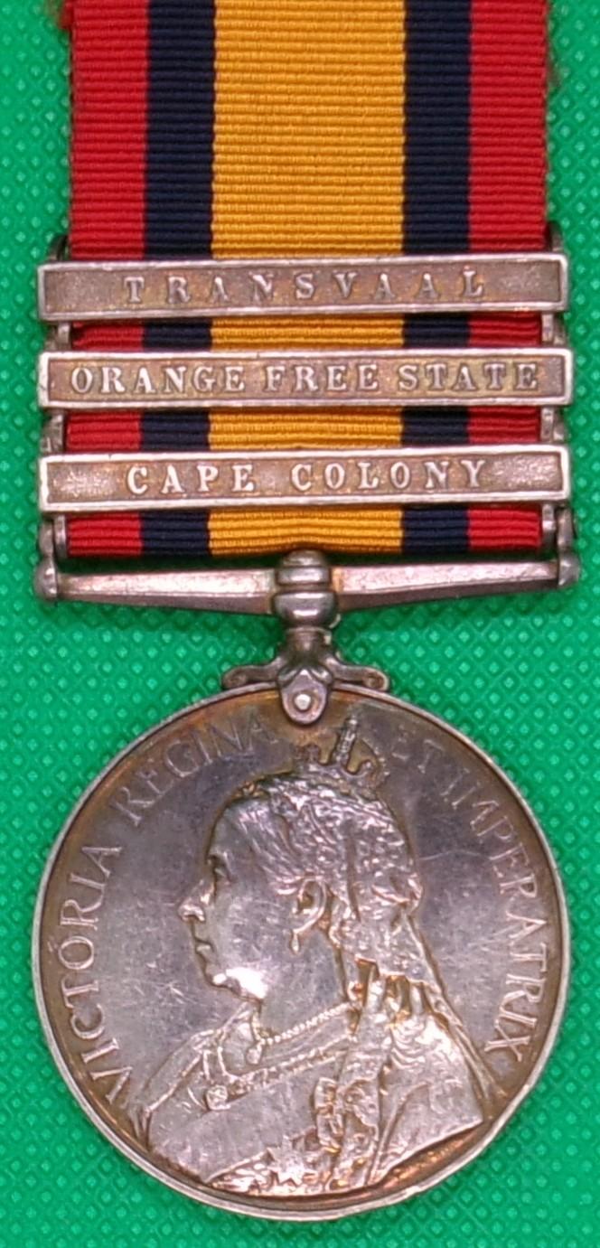 3 BAR QSA, NORTH STAFFORDSHIRE REGIMENT