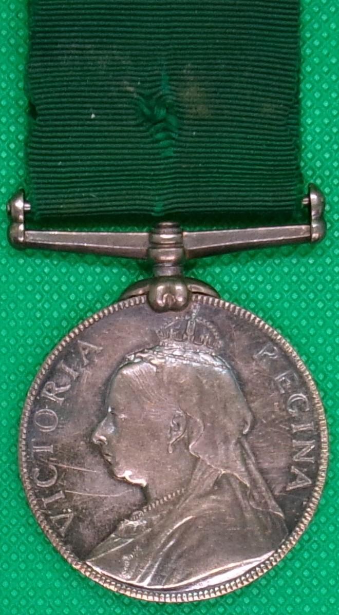 VICTORIAN VOLUNTEER FORCE LONG SERVICE MEDAL