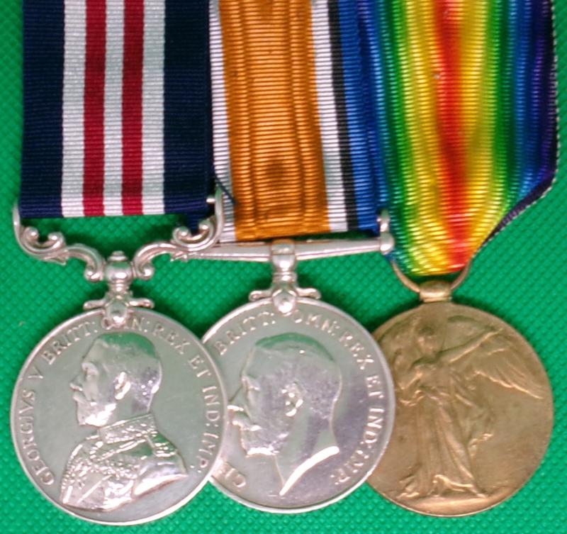 WW1 MILITARY MEDAL (MM) & PAIR, 2/7th MANCHESTER REGIMENT, FROM ARDWICK, PRISONER OF WAR 21-3-18