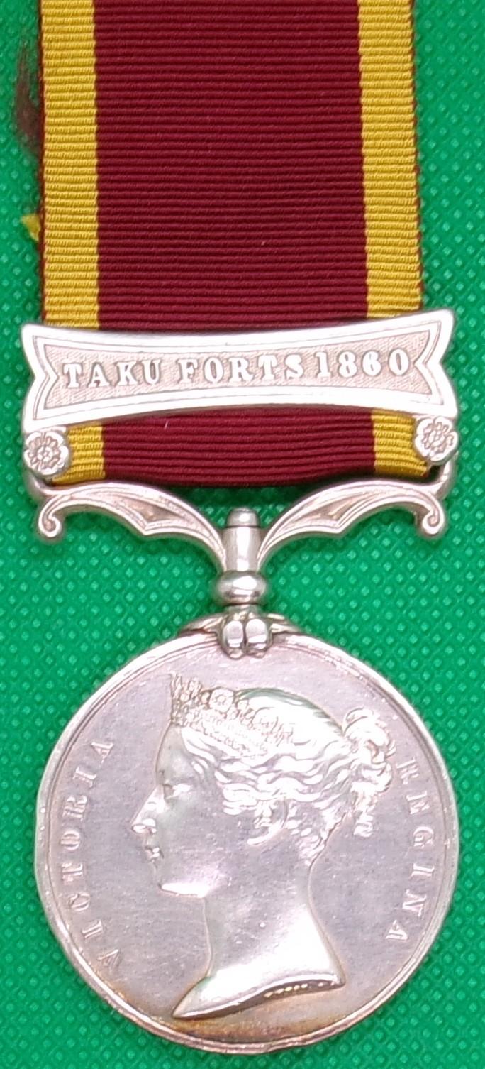 CHINA 1857, TAKU FORTS 1860, 44th REGIMENT / ESSEX REGIMENT