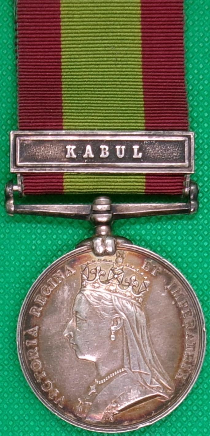 AFGHANISTAN 1878-80, KABUL, 2/9th FOOT / NORFOLK.R