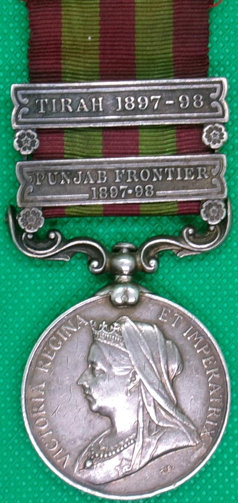 IGS 1895, PUNJAB FRONTIER 1897-98 & TIRAH 1897-98, 1st GORDON HIGHLANDERS