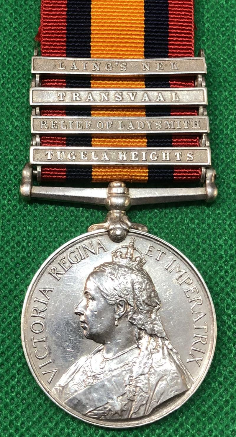 4 BAR QSA, RIFLE BRIGADE, WITH 3 BATTLE BARS