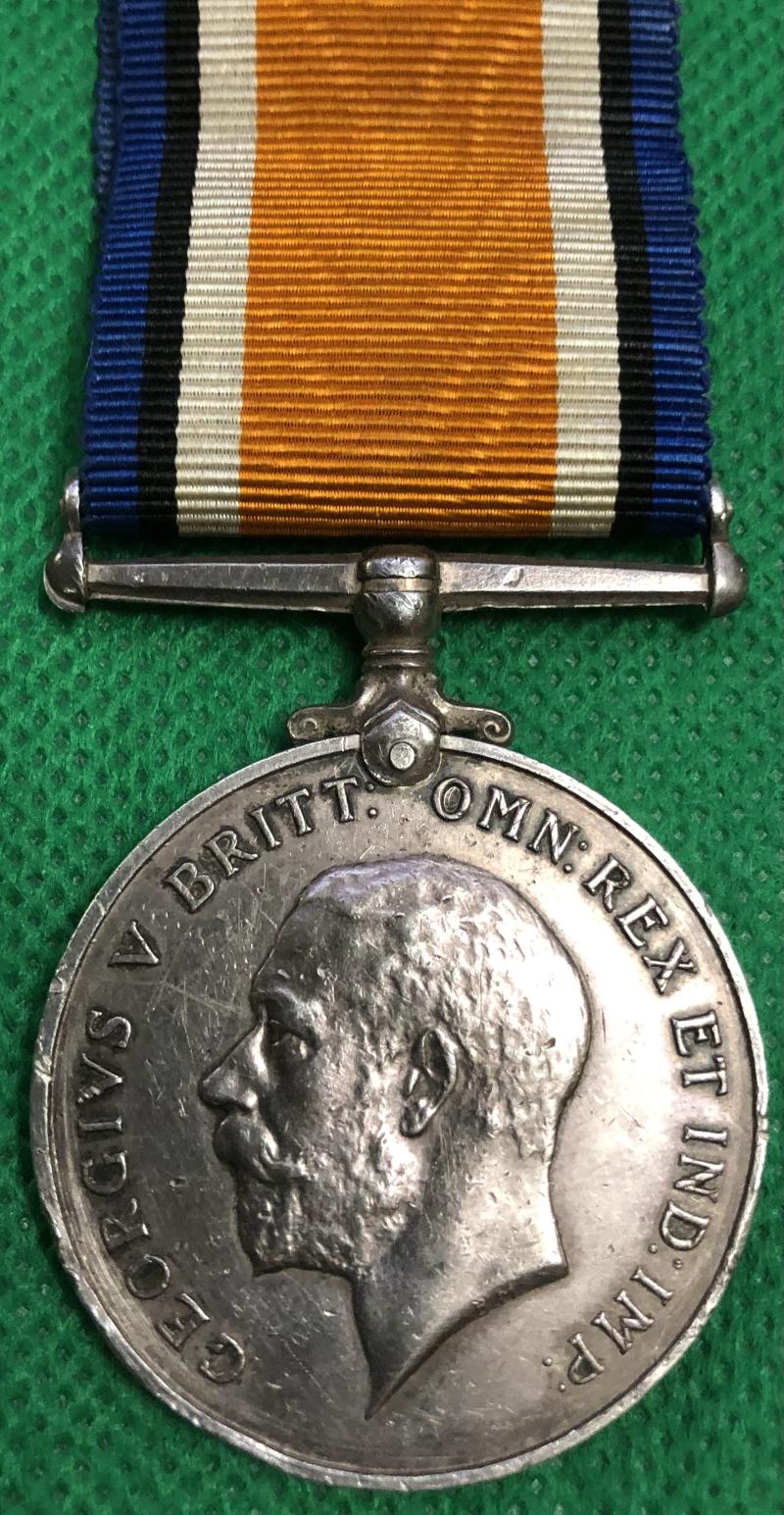 WW1 BRITISH WAR MEDAL,1st SCOTS GUARDS, KILLED IN ACTION F&F 15-9-1916, FROM DUNDEE